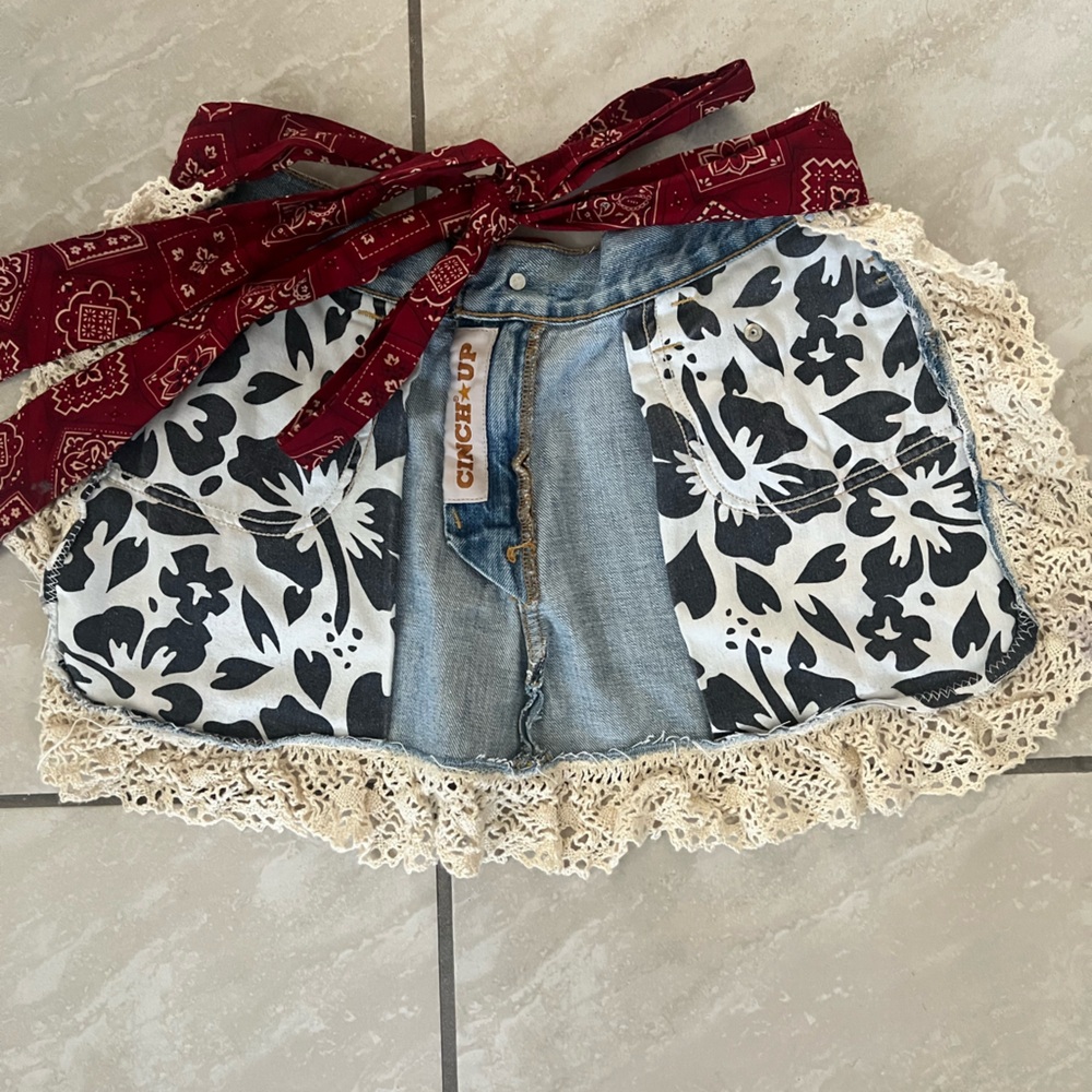 Denim APRON - Picture 3 of 3